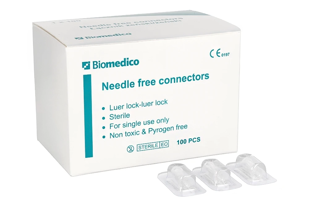 Łącznik żeński-żeński 100 szt. Biomedico - 53725_6_poziom.webp