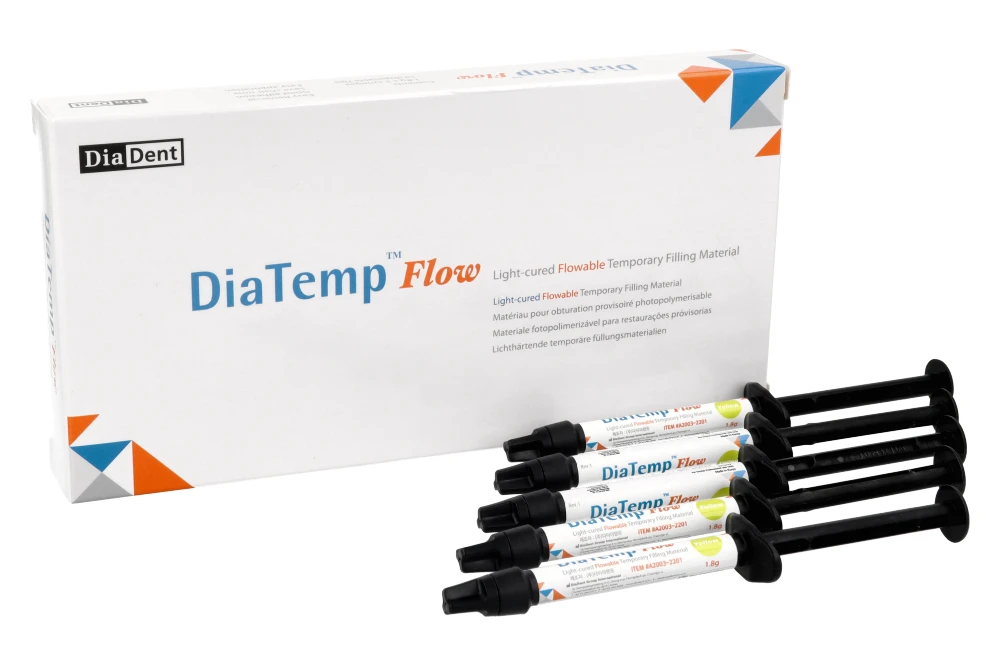 DiaTemp Flow Yellow 1 8g x 5szt Diadent - 53766_4_poziom.webp